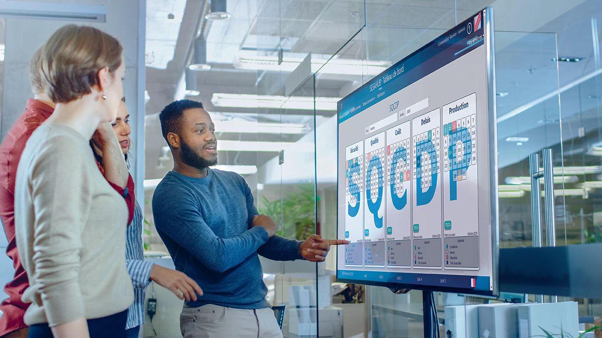 Comment structurer le Management visuel avec des indicateurs digitaux ?