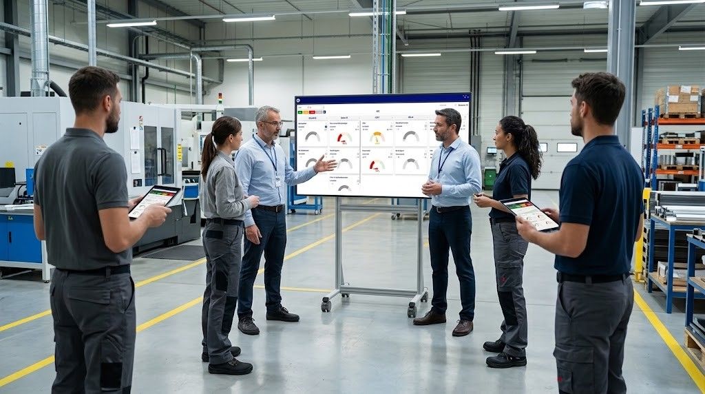 AIC digital : comment animer efficacement vos réunions de performance industrielle